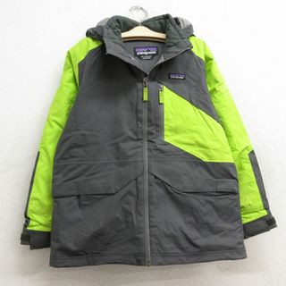 パタゴニア(patagonia)の古着 パタゴニア patagonia 長袖 マウンテン ジャケット パーカー キッズ ボーイズ 子供服 濃グレー他 23dec19(シャツ/カットソー)