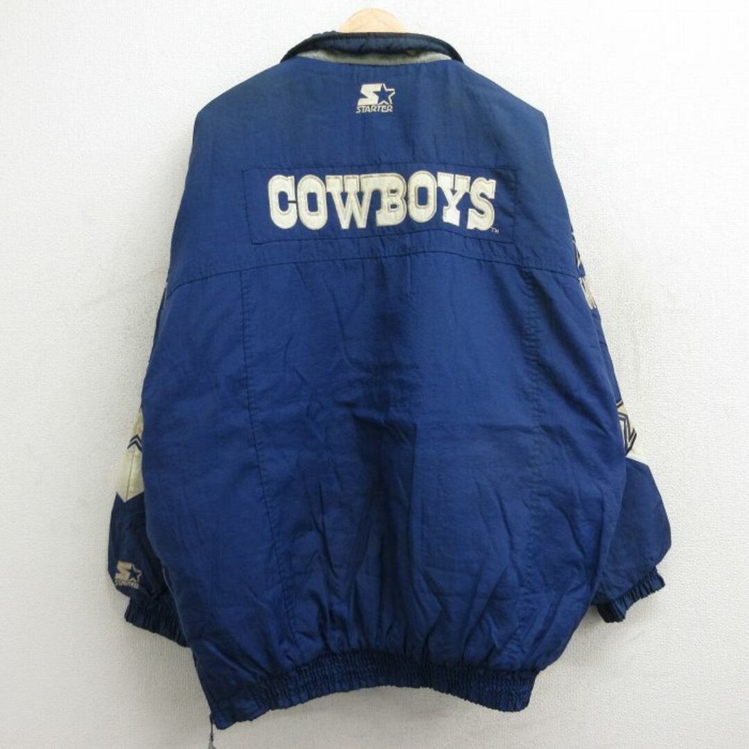 STARTER - XL☆古着 スターター STARTER 長袖 ナイロン STARTER - XL☆古着 スターター STARTER 長袖 ナイロン