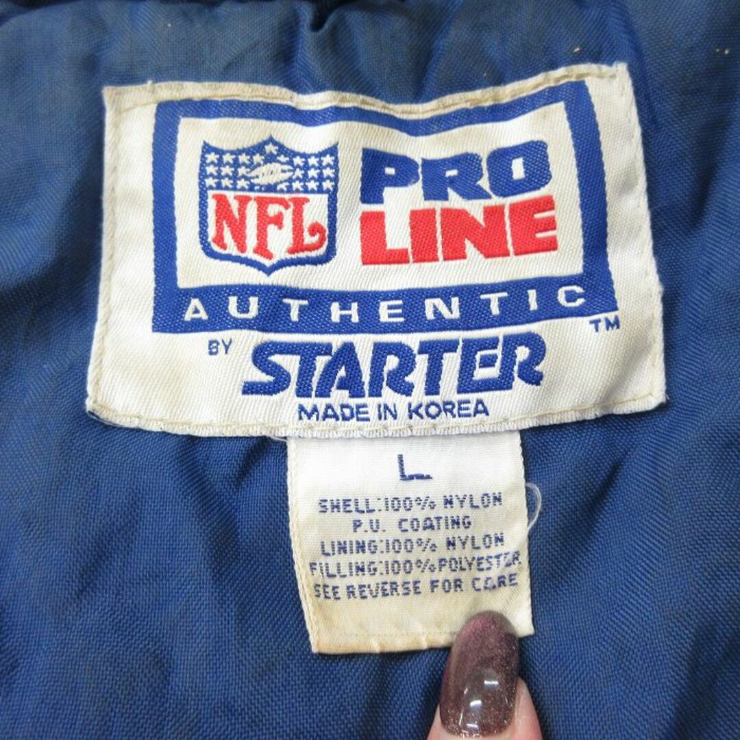 STARTER - XL☆古着 スターター STARTER 長袖 ナイロン STARTER - XL☆古着 スターター STARTER 長袖 ナイロン
