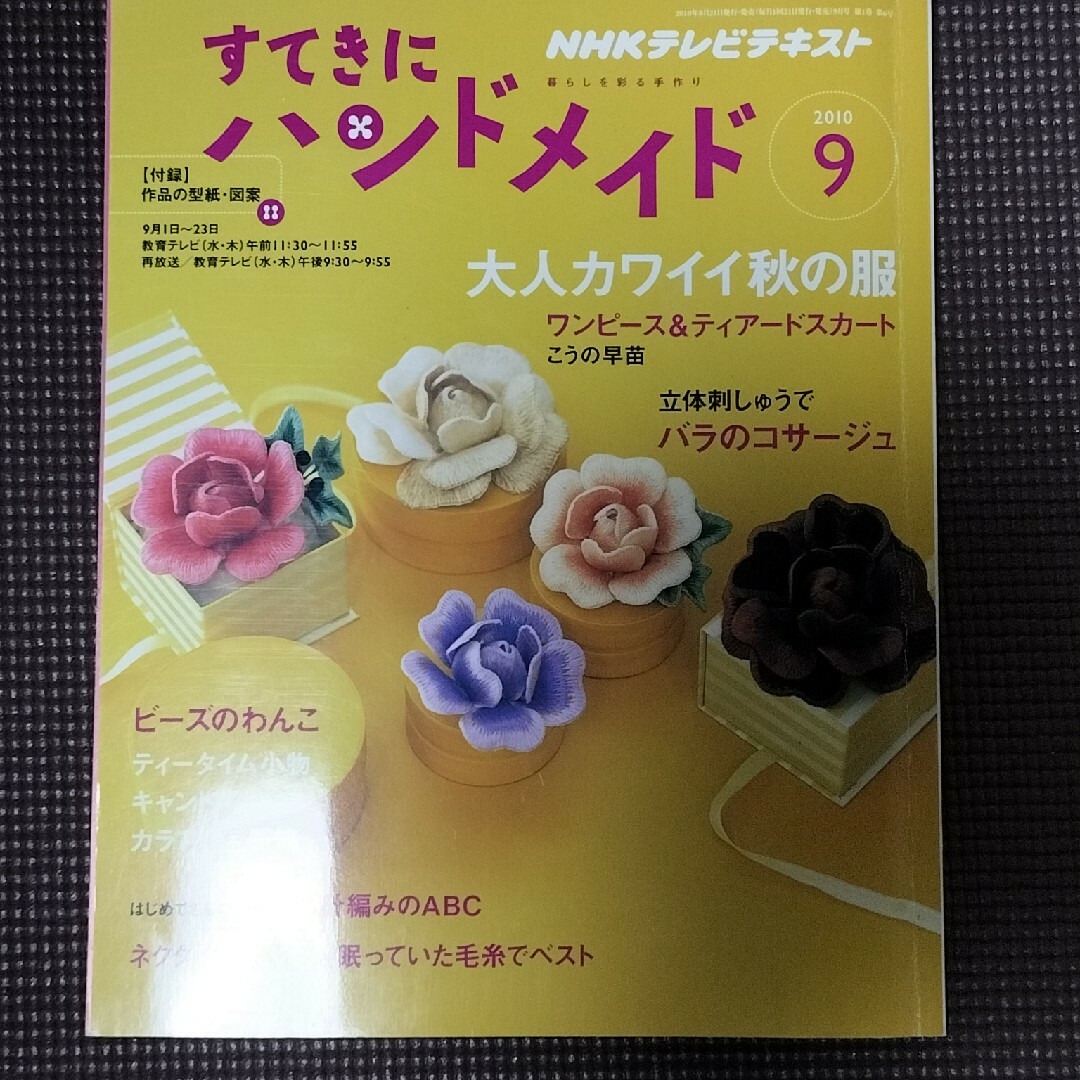 すてきにハンドメイド 2020年 09月号 [雑誌] エンタメ/ホビーの雑誌(その他)の商品写真