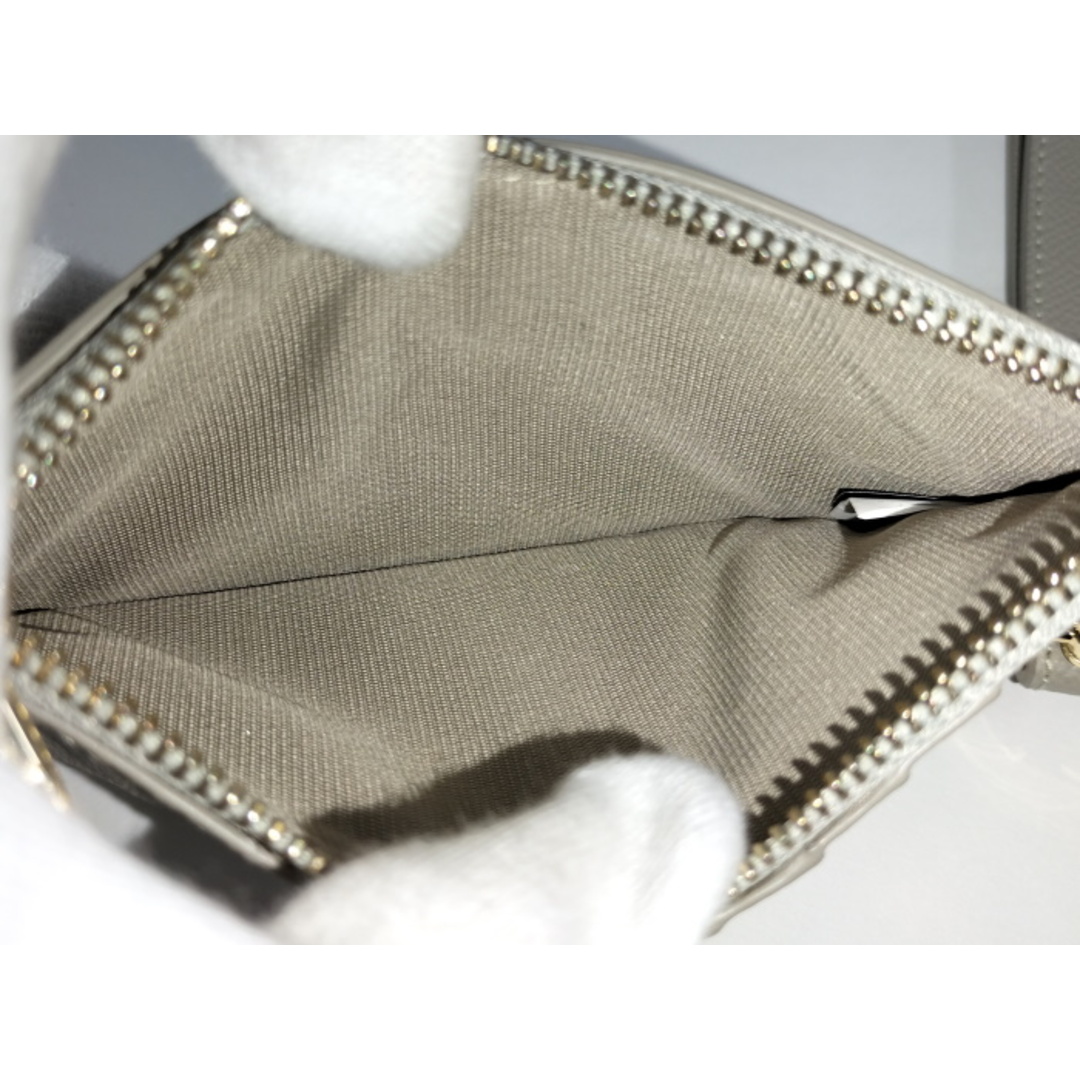 FURLA - FURLA カードケース コインケース レザー グレーの通販 FURLA - FURLA カードケース コインケース レザー グレーの通販