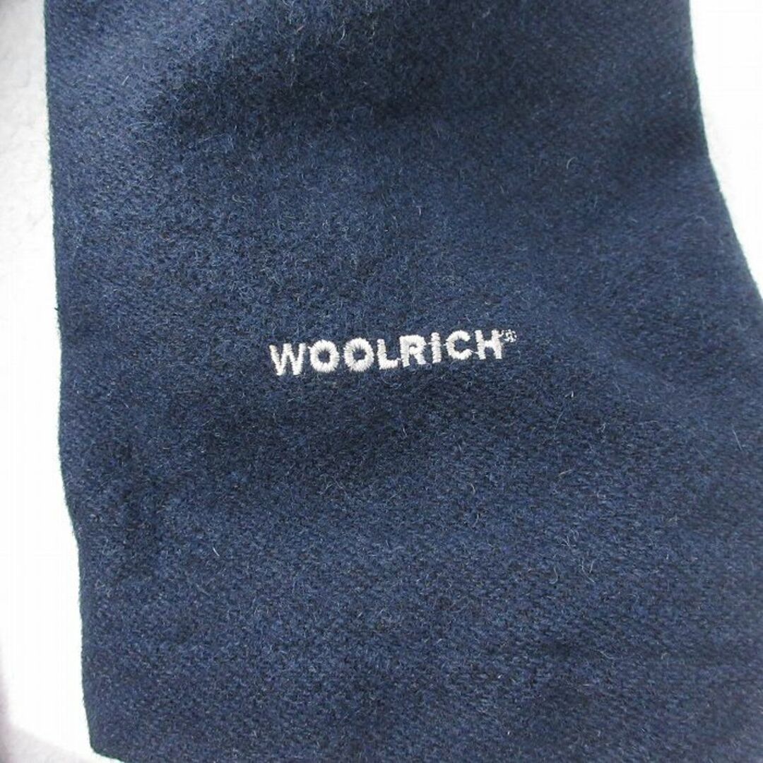 WOOLRICH(ウールリッチ)のXL★古着 ウールリッチ WOOLRICH 長袖 ウール ジャケット メンズ 襟フリース 紺他 ネイビー 23dec19 中古 アウター メンズのジャケット/アウター(ダッフルコート)の商品写真