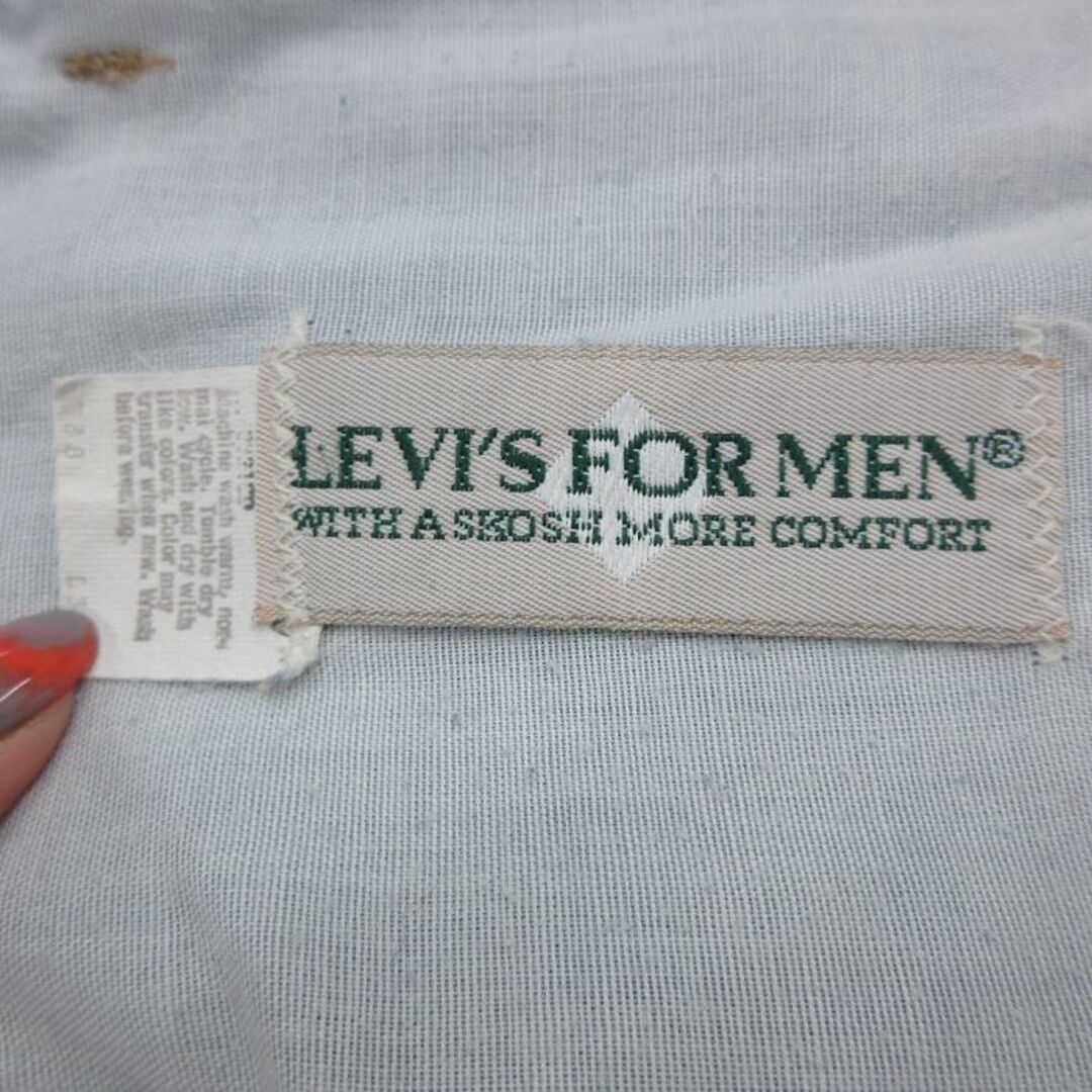 Levi's(リーバイス)のW38★古着 リーバイス Levis ジーンズ メンズ 紺 ネイビー デニム 23dec16 中古 ボトムス ジーパン Gパン ロング パンツ メンズのパンツ(ワークパンツ/カーゴパンツ)の商品写真