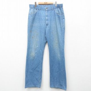 リーバイス(Levi's)のW38★古着 リーバイス Levis ジーンズ メンズ 紺 ネイビー デニム 23dec16 中古 ボトムス ジーパン Gパン ロング パンツ(ワークパンツ/カーゴパンツ)