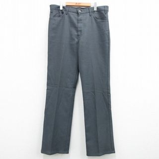 リーバイス(Levi's)のW36★古着 リーバイス Levis 517 パンツ メンズ 80年代 80s ブーツカット タロン グレー 【spe】 23dec11 中古 ボトムス ロング(ワークパンツ/カーゴパンツ)