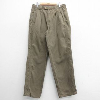 W33★古着 ビューグルボーイ パンツ メンズ 00年代 00s コットン 茶 ブラウン 23dec19 中古 ボトムス ロング(ワークパンツ/カーゴパンツ)