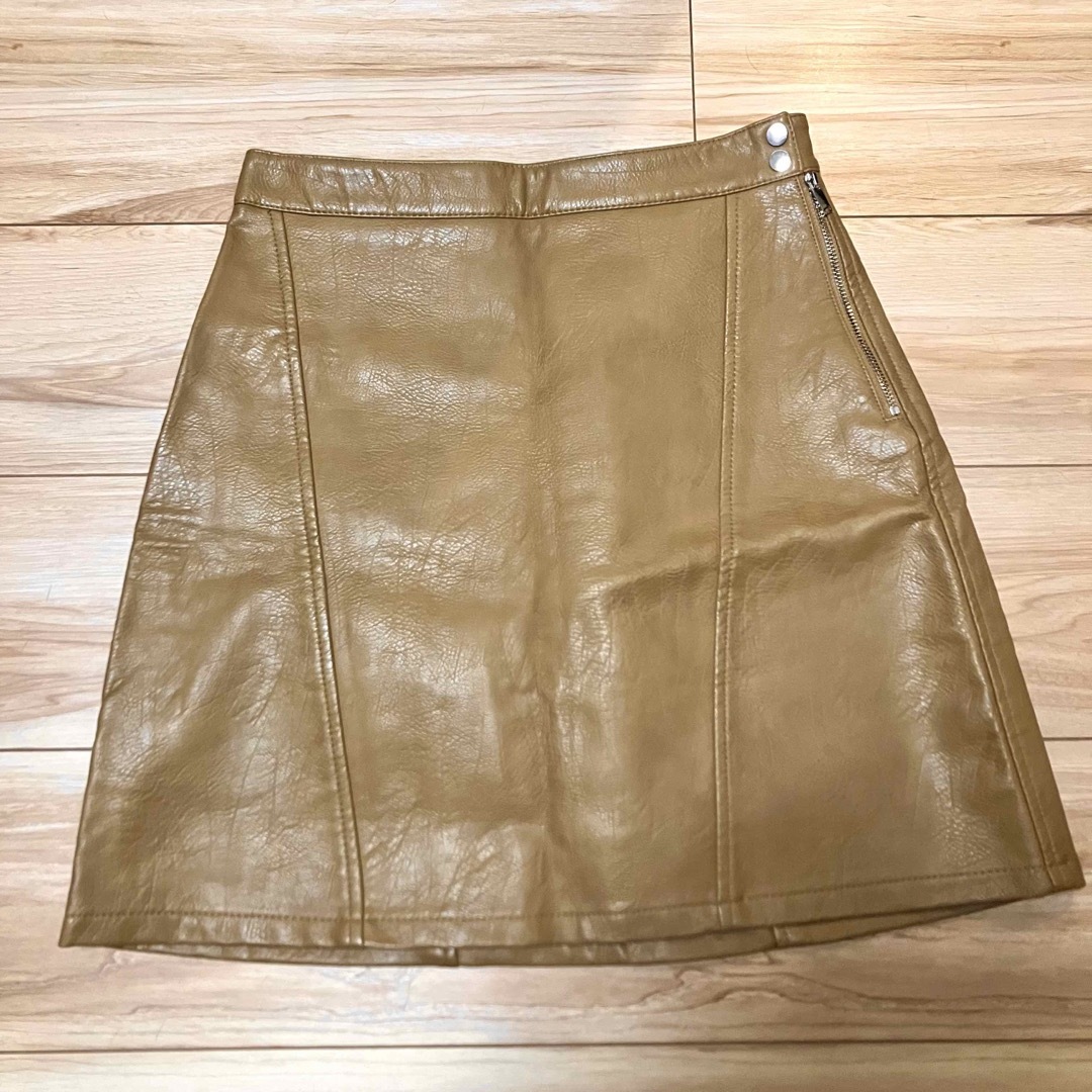 ZARA(ザラ)のレザースカート レディースのスカート(ひざ丈スカート)の商品写真