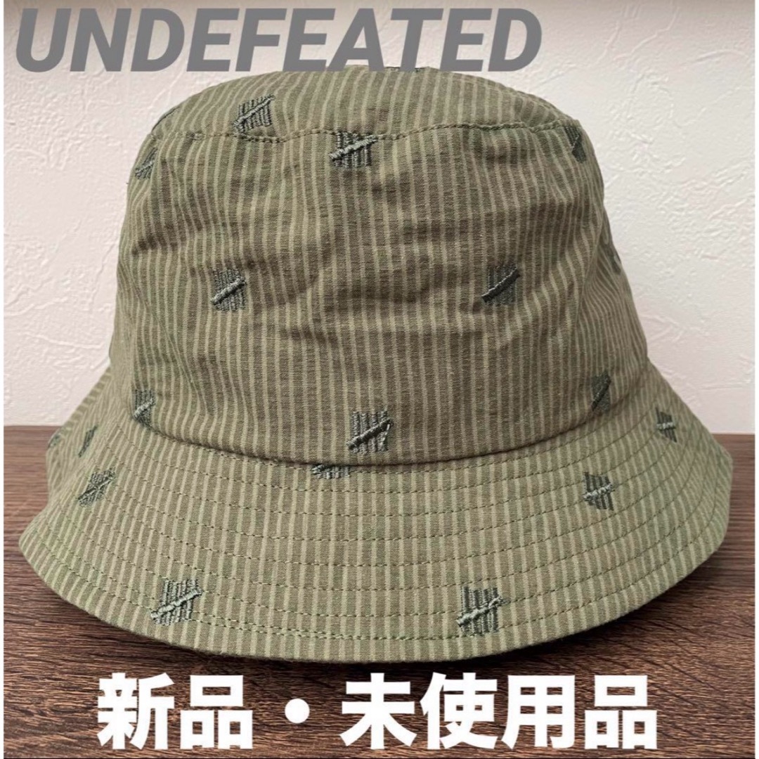 UNDEFEATED(アンディフィーテッド)の新品　未使用品　UNDEFEATED アンディフィーテッド　バケットハット　レア メンズの帽子(ハット)の商品写真