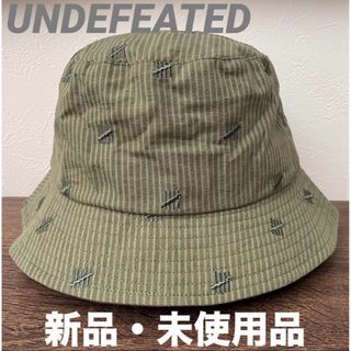 アンディフィーテッド(UNDEFEATED)の新品　未使用品　UNDEFEATED アンディフィーテッド　バケットハット　レア(ハット)