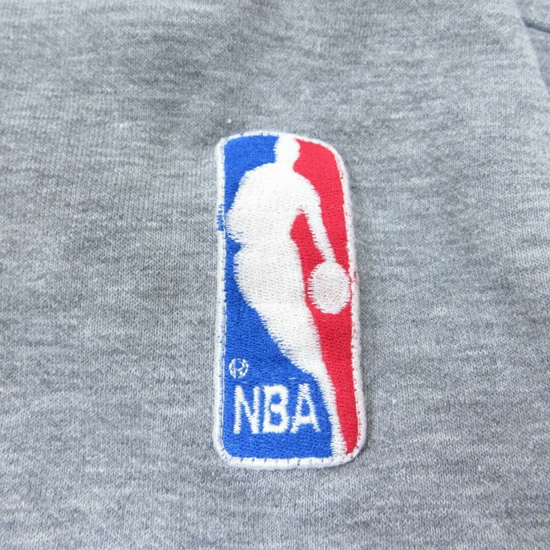 Lee(リー)のXL★古着 リー Lee 長袖 スウェット メンズ 90年代 90s NBA シアトルスーパーソニック 刺繍 大きいサイズ クルーネック グレー 霜降り バスケットボール 23dec15 中古 スエット トレーナー トップス メンズのトップス(パーカー)の商品写真