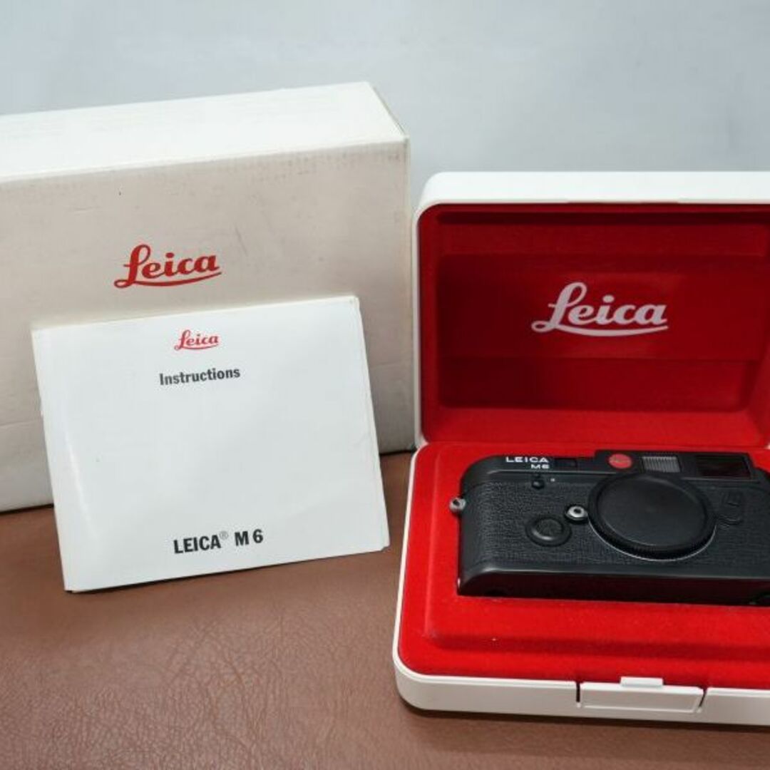 LEICA(ライカ)のLEICA ライカ M6 Black Chrome 箱付き 極美品 スマホ/家電/カメラのカメラ(フィルムカメラ)の商品写真