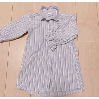 ブリーズ(BREEZE)の【美品】BREEZEシャツワンピース100サイズ(ワンピース)