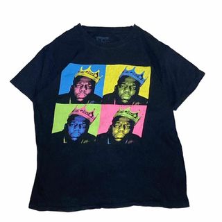 ノートリアスB.I.G. ヒップホップ 半袖Tシャツ ラッパー m35(Tシャツ/カットソー(半袖/袖なし))