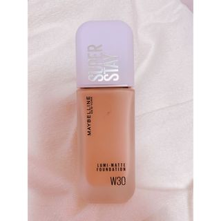 【新品未使用】Maybelline リキッドファンデーション W30