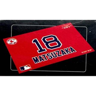 松坂大輔　レジャーシート　Boston Red Sox   2枚　[未使用](記念品/関連グッズ)