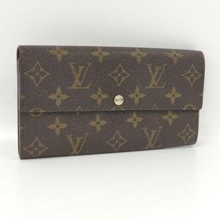 ルイヴィトン(LOUIS VUITTON)のLOUIS VUITTON ポルトフォイユ サラ 二つ折り長財布 モノグラム(財布)