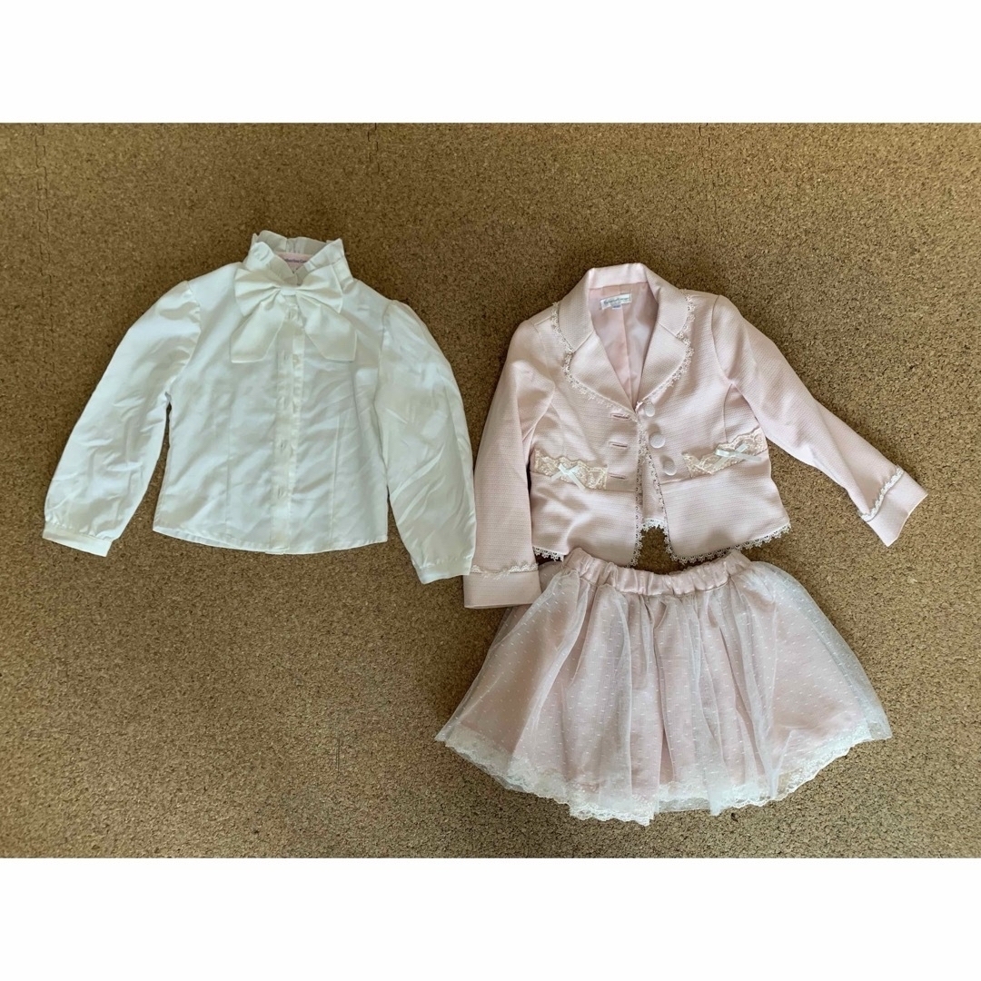 Catherine Cottage(キャサリンコテージ)の小学生　入学式　セレモニー　スーツ一式 キッズ/ベビー/マタニティのキッズ服女の子用(90cm~)(ドレス/フォーマル)の商品写真