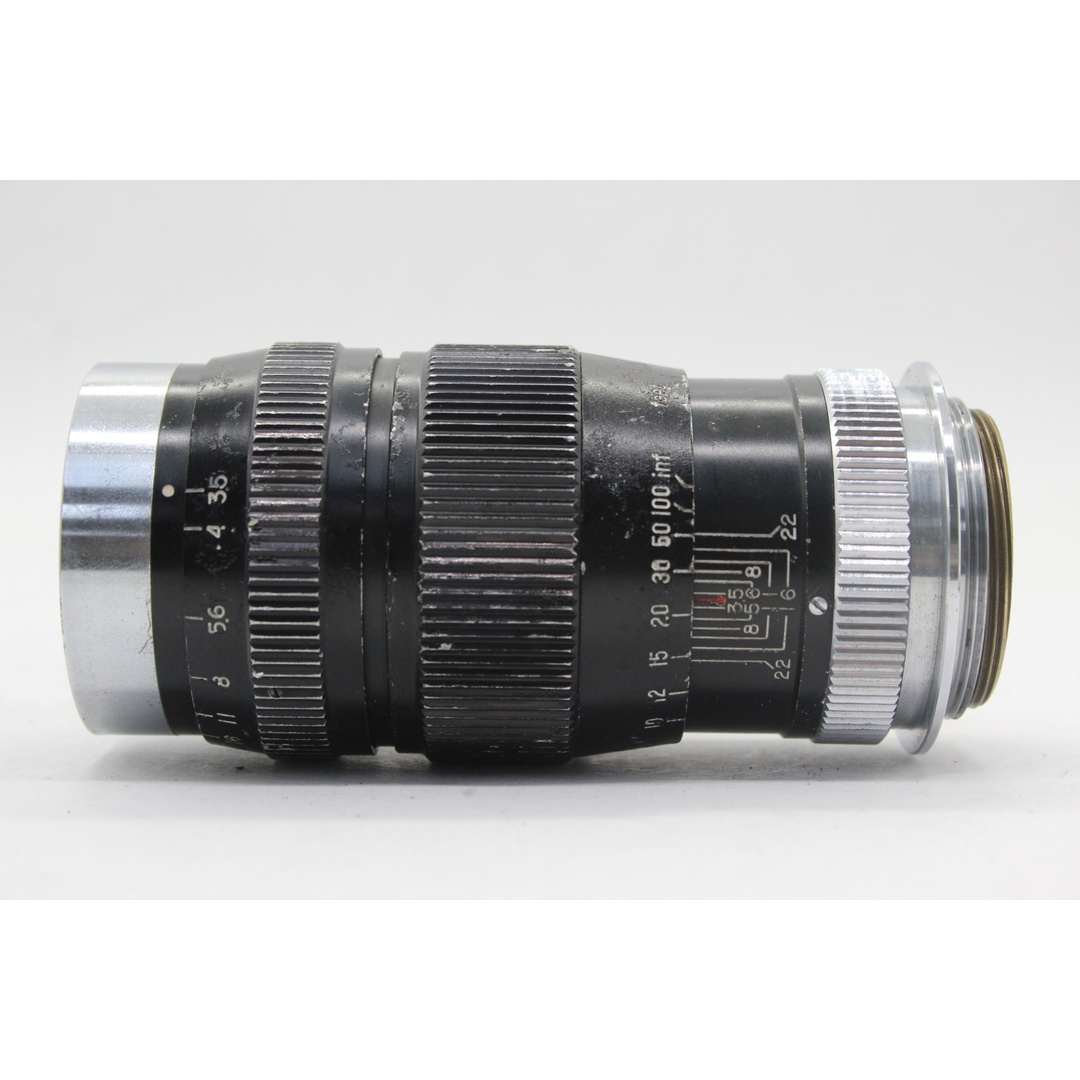 【訳あり品】 コムラ Komura- Sankyo Koki 105mm F3.5 ライカLマウント レンズ  s8051 スマホ/家電/カメラのカメラ(レンズ(単焦点))の商品写真