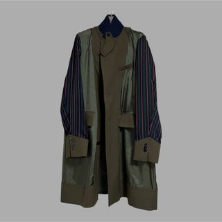 サカイ(sacai)のsacai サカイ 2021SS 異素材切替コート　サイズ1(その他)