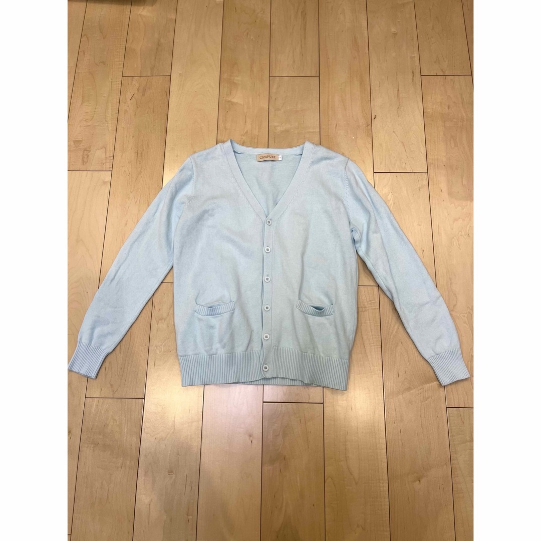 4/2迄☆vintage ice blue long cardigan レディースのトップス(カーディガン)の商品写真