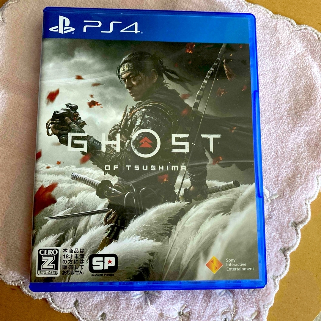 PlayStation4(プレイステーション4)のGhost of Tsushima（ゴースト・オブ・ツシマ）　ps4ソフト エンタメ/ホビーのゲームソフト/ゲーム機本体(家庭用ゲームソフト)の商品写真