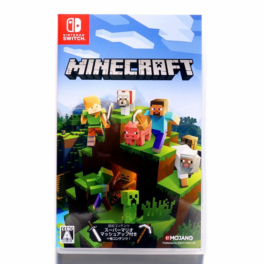 Nintendo Switch(ニンテンドースイッチ)のマインクラフト 難あり Minecraft マイクラ Switch スイッチ エンタメ/ホビーのゲームソフト/ゲーム機本体(家庭用ゲームソフト)の商品写真