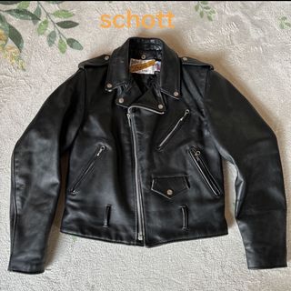 ショット(schott)のschott  ライダースジャケット　618  unisex(ライダースジャケット)