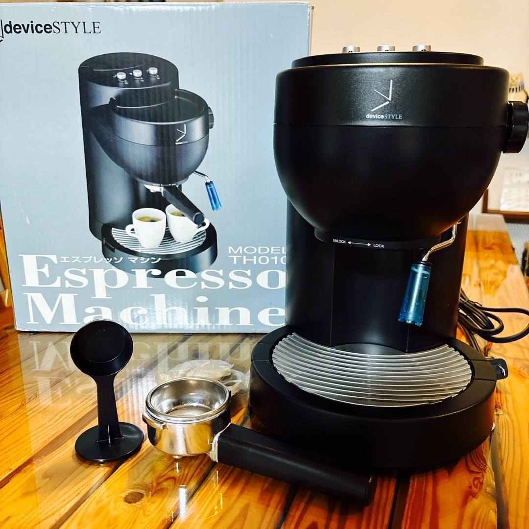 未使用品 エスプレッソマシン デバイススタイル - コーヒーメーカー 未使用品 エスプレッソマシン デバイススタイル - コーヒーメーカー