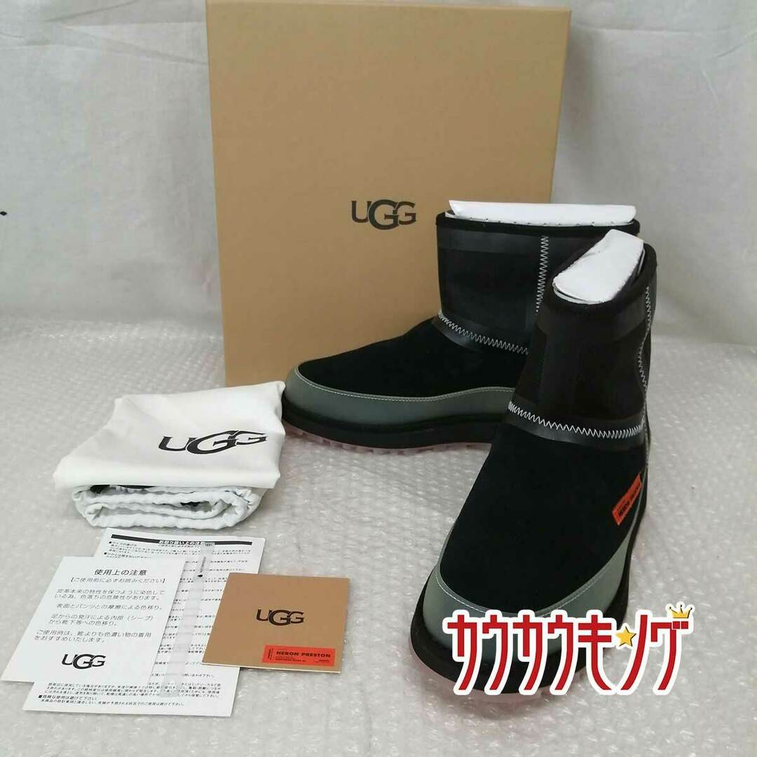 UGG(アグ)の【未使用】アグ X HP CLASSIC MINI TECH WP クラシック ミニ テック ウォータープルーフ 25cm ブラック 1108769 メンズ UGG メンズの靴/シューズ(その他)の商品写真