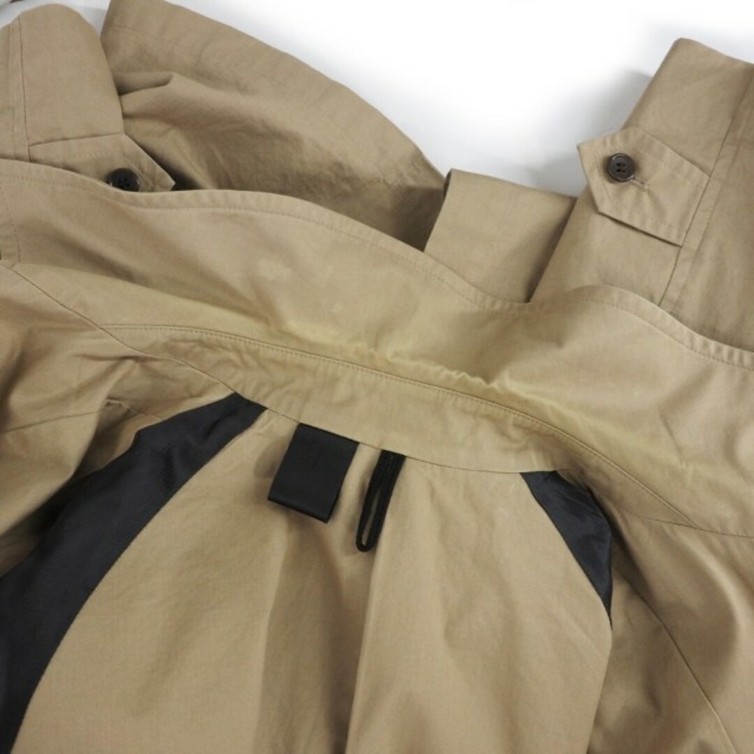 N.HOOLYWOOD(エヌハリウッド)のミスターハリウッド ステンカラー コート ジャケット 36 ベージュ  メンズのジャケット/アウター(その他)の商品写真