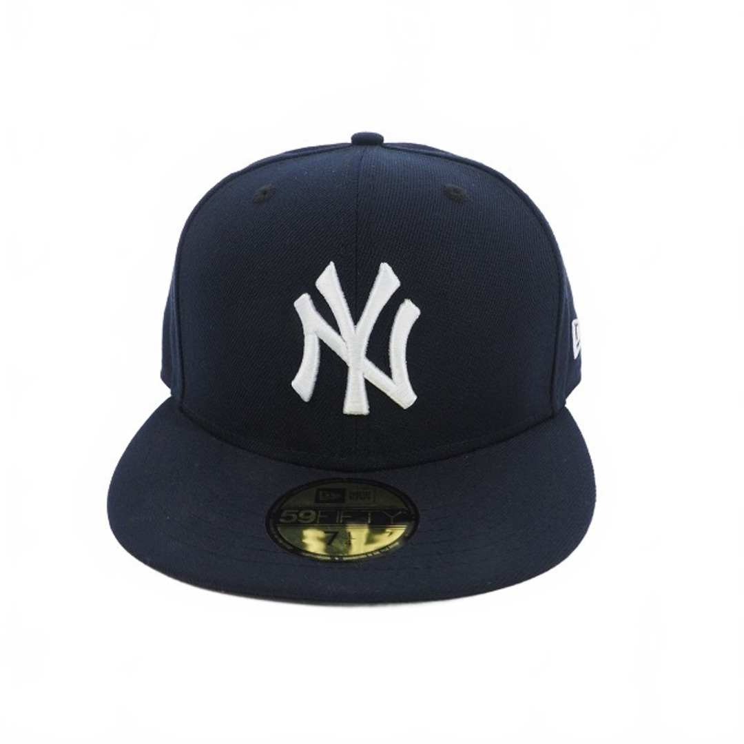 NEW ERA(ニューエラー)のニューエラ 59FIFTY ヤンキース キャップ 7 4/1 ネイビー メンズの帽子(その他)の商品写真