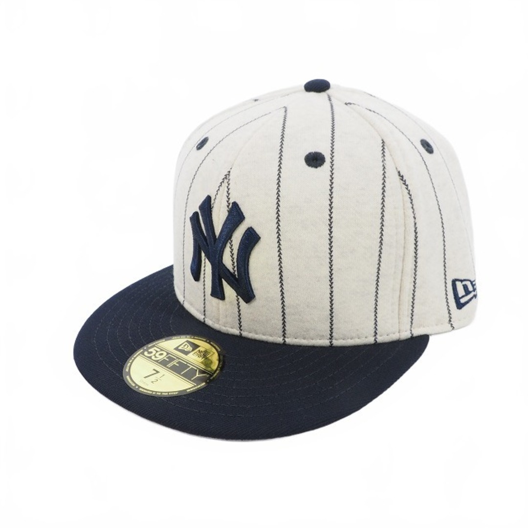 NEW ERA(ニューエラー)のニューエラ 59FIFTY ヤンキース キャップ ストライプ 7 2/1  メンズの帽子(その他)の商品写真