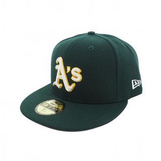 ニューエラー(NEW ERA)のニューエラ 59FIFTY アスレチックス キャップ 7 2/1 グリーン(その他)