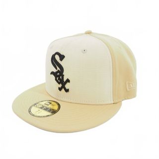 ニューエラー(NEW ERA)のニューエラ 59FIFTY ホワイトソックス キャップ 7 8/5 ベージュ(その他)