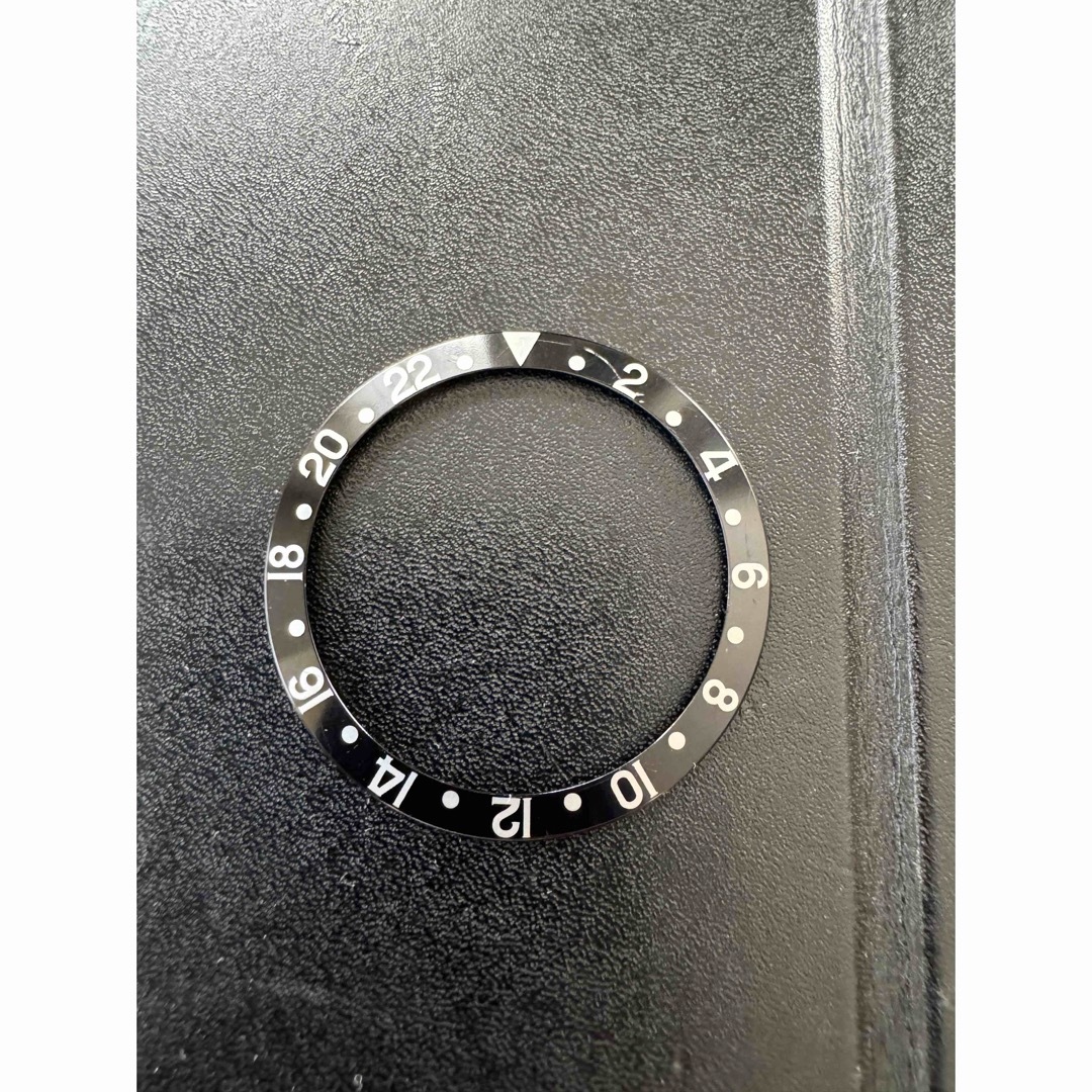 ROLEX(ロレックス)の純正品　ロレックスGMTマスターベゼル 黒 メンズの時計(腕時計(アナログ))の商品写真