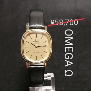 オメガ(OMEGA)のOMEGAオメガΩデビル◆極美品♪Qz●稼働良好レディース腕時計■アンティーク(腕時計)