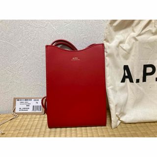 A.P.C. ジェイミー　ショルダーバッグ　レッド　赤　APC アーペーセー