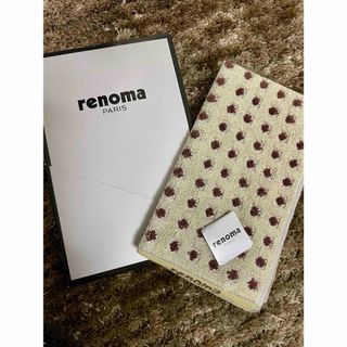 レノマ(RENOMA)の【新品未使用】renoma PARIS タオルハンカチ(ハンカチ)