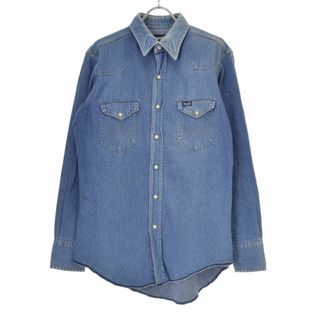 ラングラー(Wrangler)の【WRANGLER】80s 70127MW デニムウエスタン長袖シャツ(シャツ)