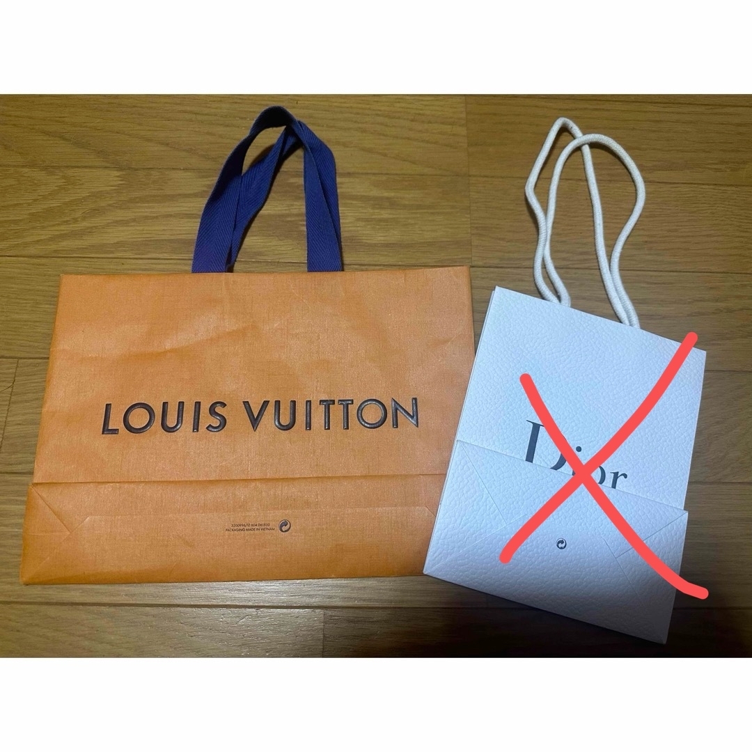 LOUIS VUITTON(ルイヴィトン)のLouis Vuittonルイヴィトン　DIOR ディオール　ショッパー レディースのバッグ(ショップ袋)の商品写真