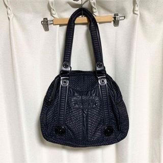 DIESEL nylon quilting handbag / totebag