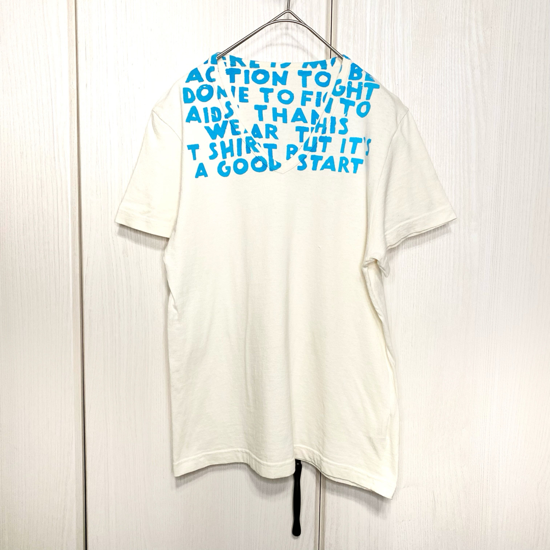 Maison Martin Margiela(マルタンマルジェラ)の【美品】ここのえ期 Martin Margiela AIDS Tee 06S/S レディースのトップス(Tシャツ(半袖/袖なし))の商品写真