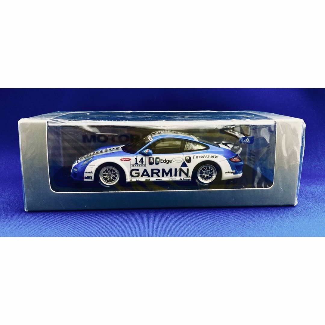 Porsche(ポルシェ)のポルシェカレラカップ2013 Garmin ポルシェカレラ911 エンタメ/ホビーのおもちゃ/ぬいぐるみ(ミニカー)の商品写真