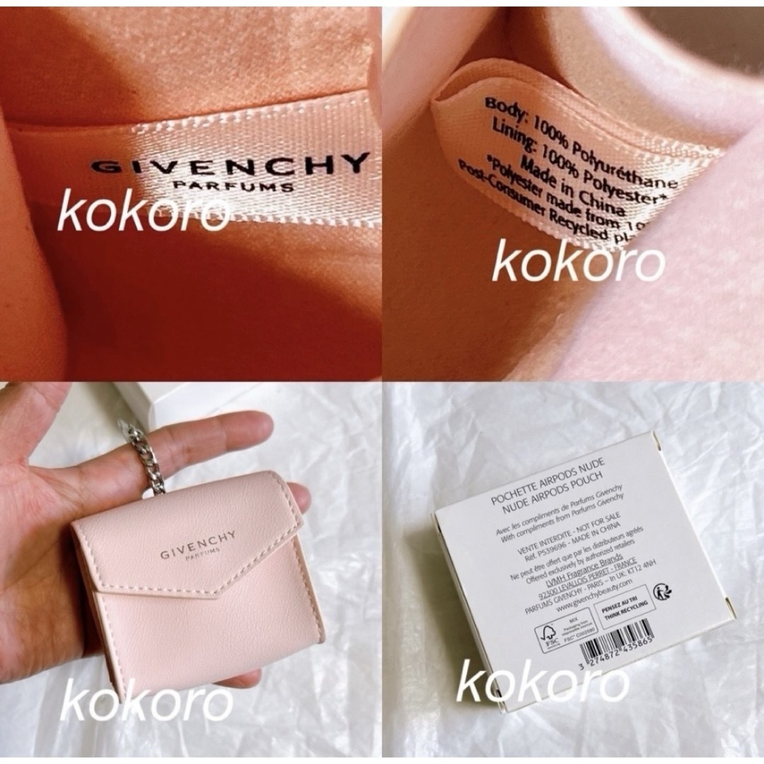GIVENCHY - ジバンシイ イヤホンケースAirPods ベビーピンク GIVENCHY - ジバンシイ イヤホンケースAirPods ベビーピンク