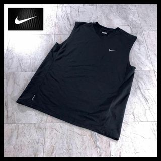 ナイキ(NIKE)の00s NIKE ノースリーブ タンクトップ メッシュ ゲームシャツ XL 古着(Tシャツ/カットソー(半袖/袖なし))