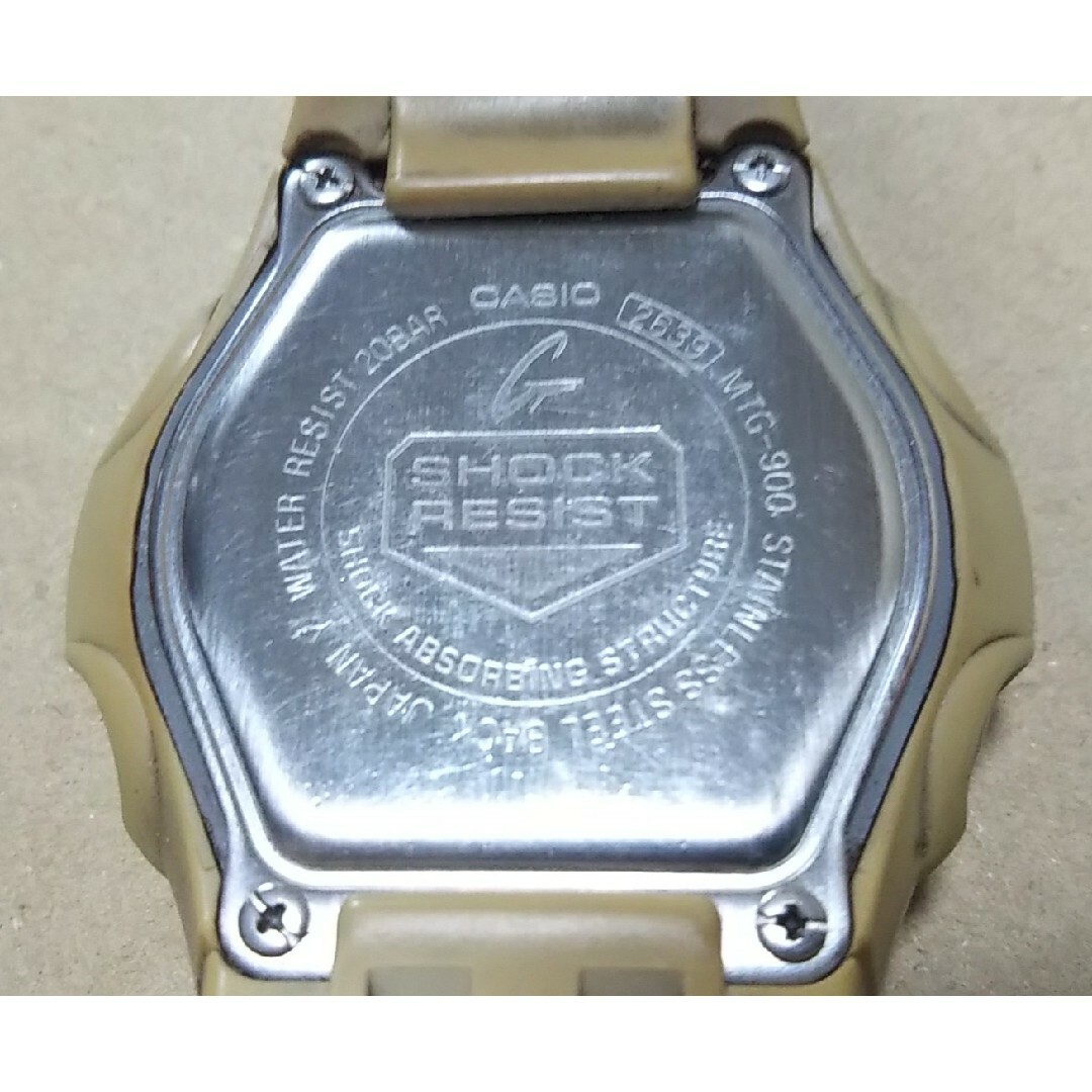 G-SHOCK(ジーショック)のCASIO G-SHOCK MTG-900 電波 ソーラー デジタル 腕時計 メンズの時計(腕時計(デジタル))の商品写真