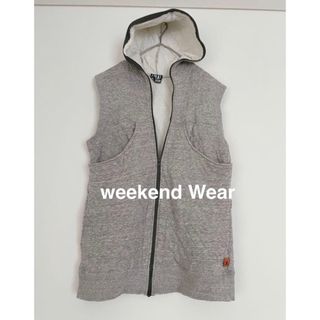 weekend Wear ウィークエンドウェア 中綿ベスト 美品(ベスト)