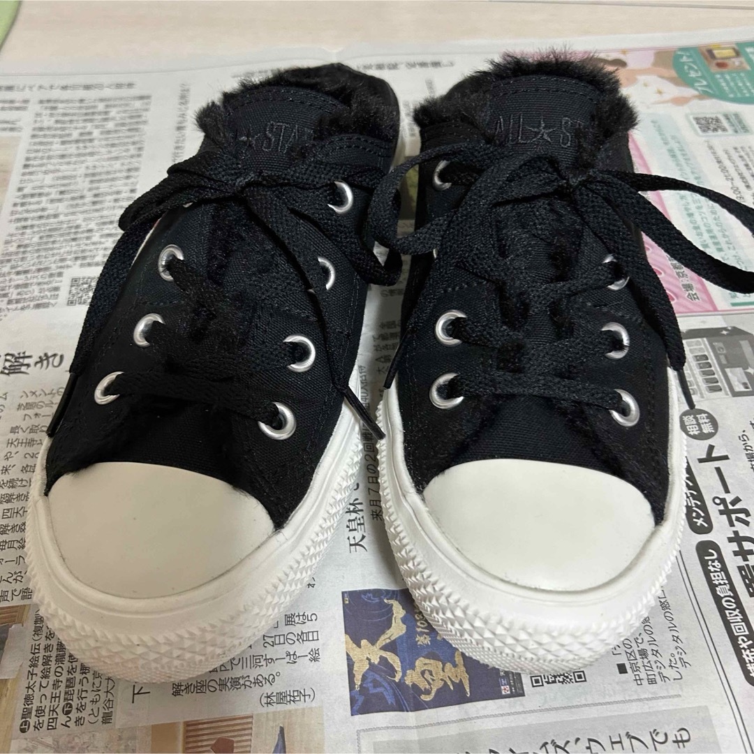 ALL STAR（CONVERSE）(オールスター)のCONVERSE オールスター ライト ボア ミュール スリップ OX レディースの靴/シューズ(スニーカー)の商品写真