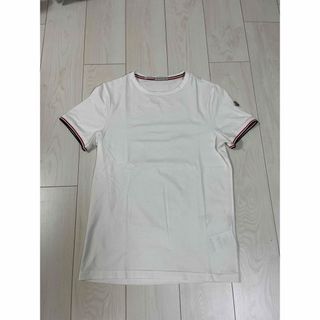 モンクレール(MONCLER)のモンクレール MAGLIA Tシャツ moncler スリムフィット 白T(Tシャツ/カットソー(半袖/袖なし))