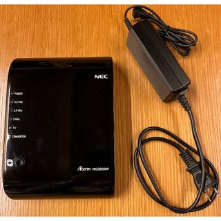 エヌイーシー(NEC)の無線LANルーター NEC ATERM WG2600HP(PC周辺機器)